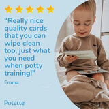 Potette Potty Training Flash Cards - Cheeky Rascals UK